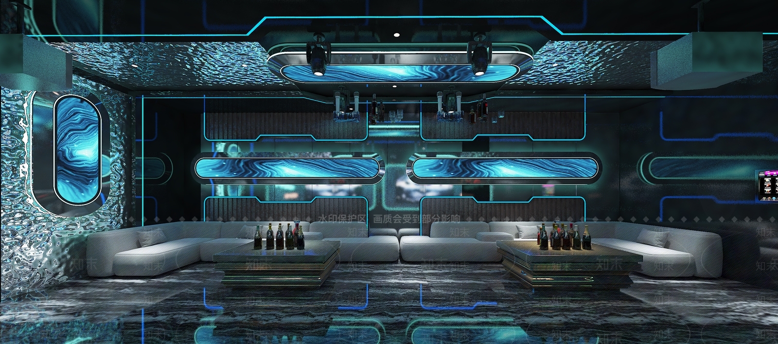 现代ktv包间3D模型下载【ID:1157987818】