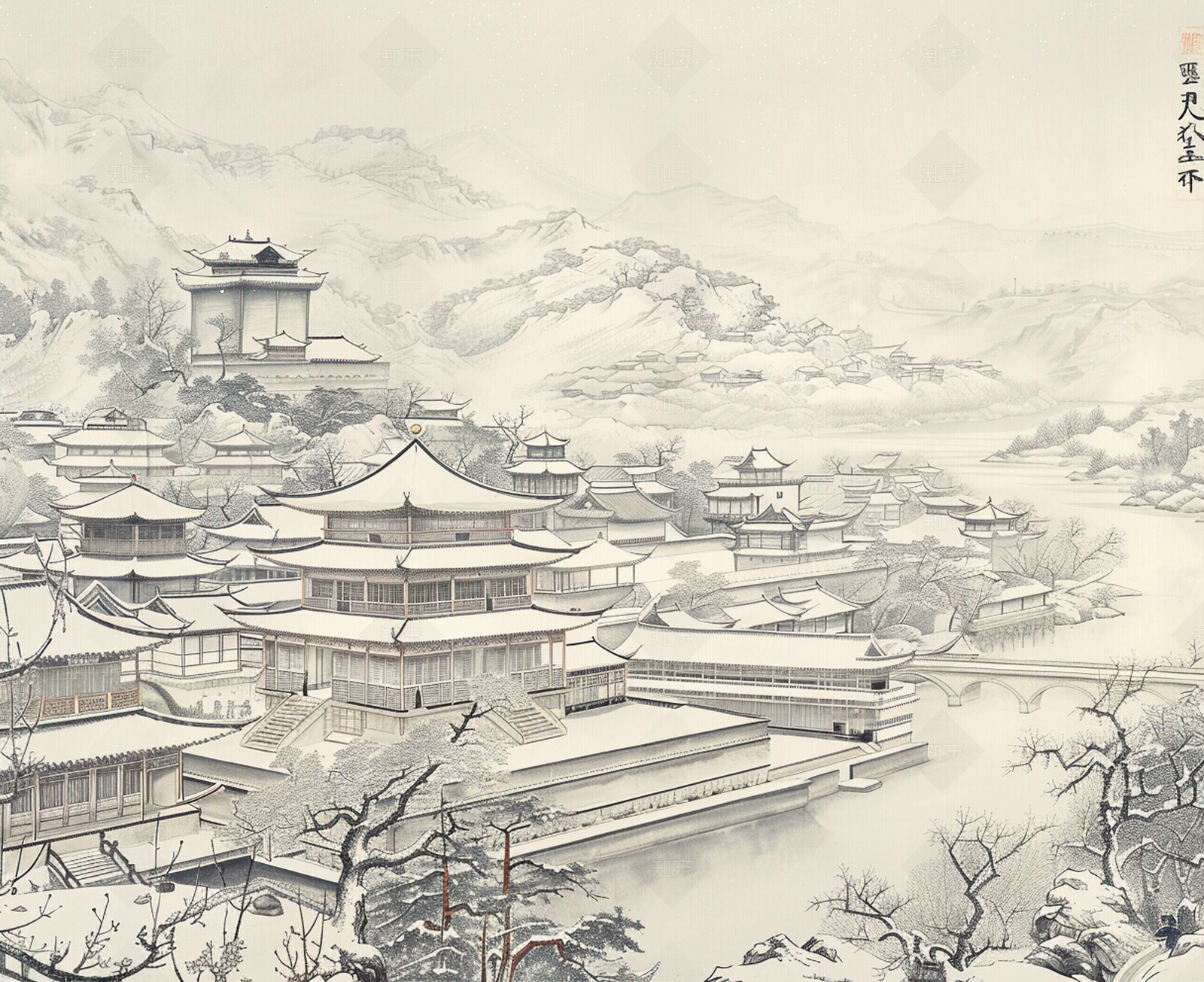 客厅背景墙纸壁纸贴图下载【ID:1158003614】