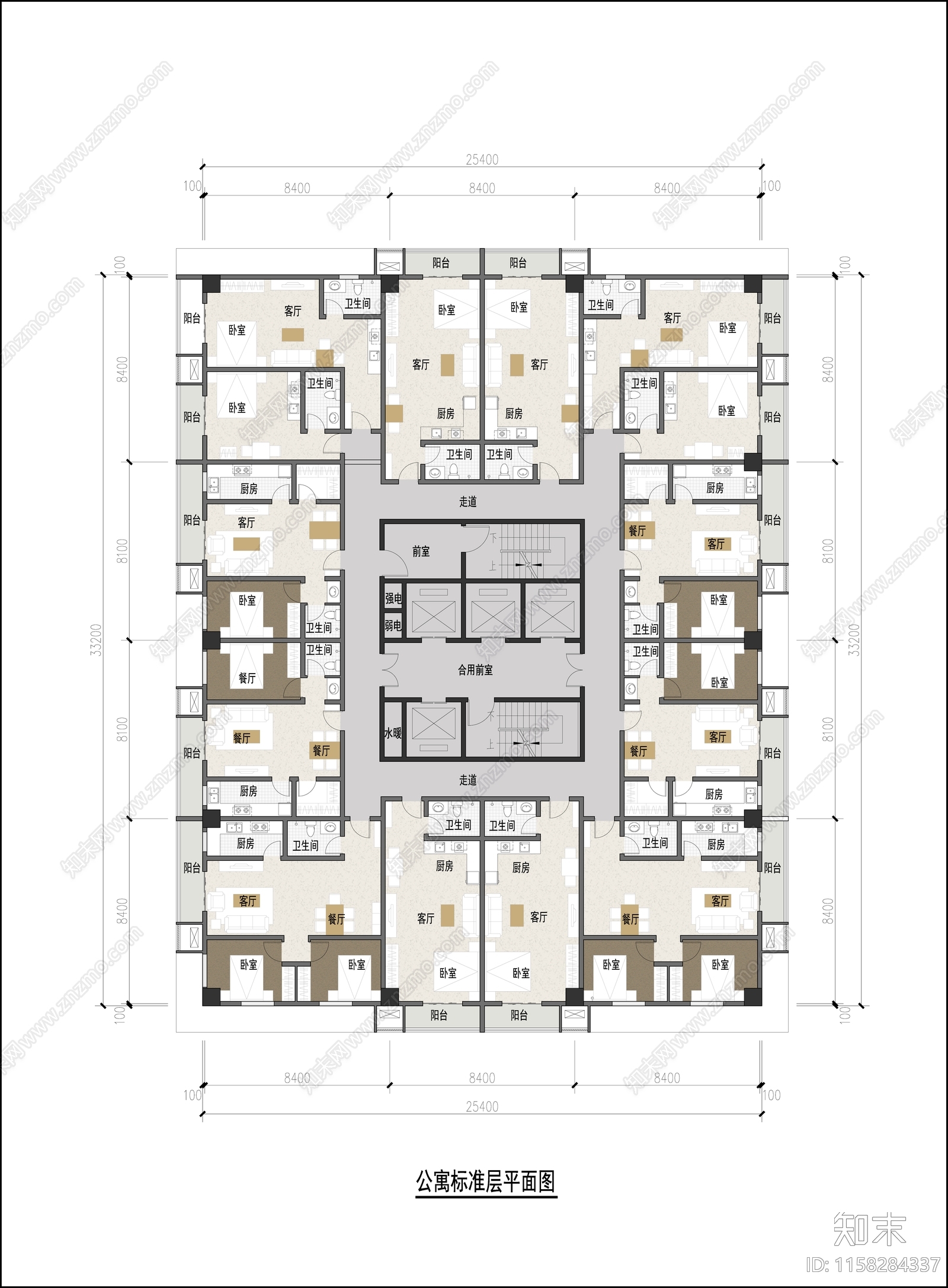 新中式风格商业街cad施工图下载【ID:1158284337】