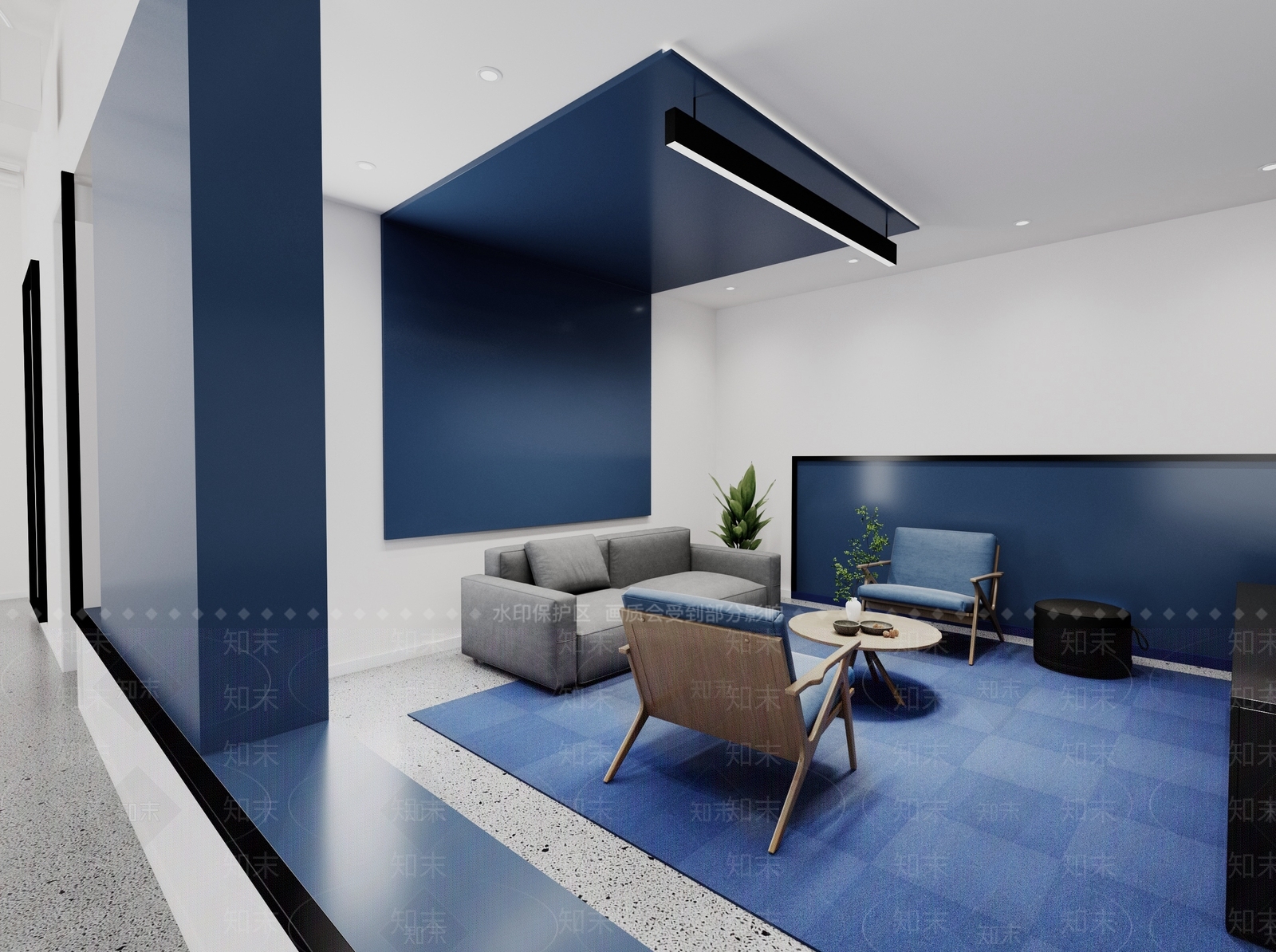 现代家居展厅3D模型下载【ID:1158010956】