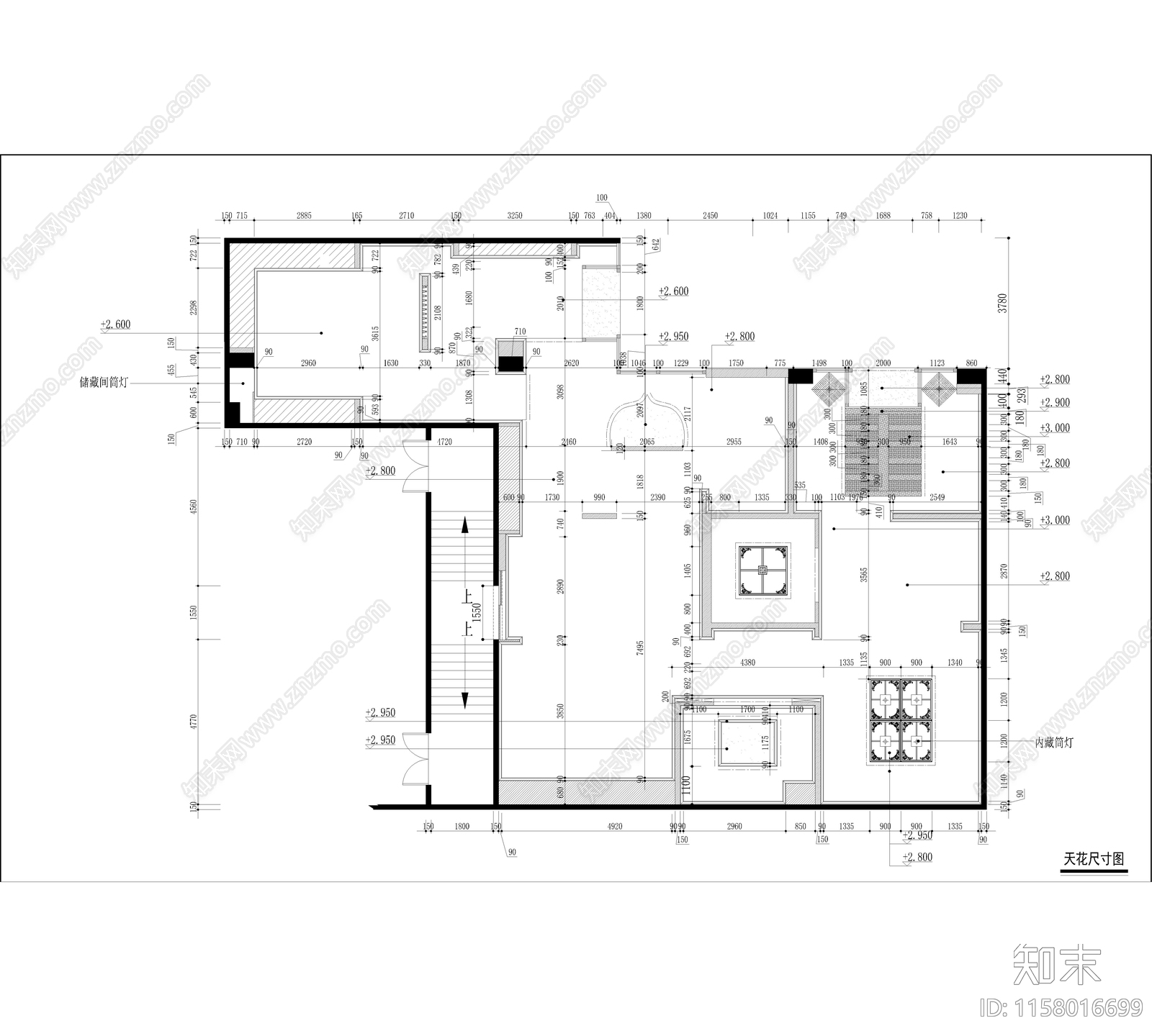 家具专卖cad施工图下载【ID:1158016699】