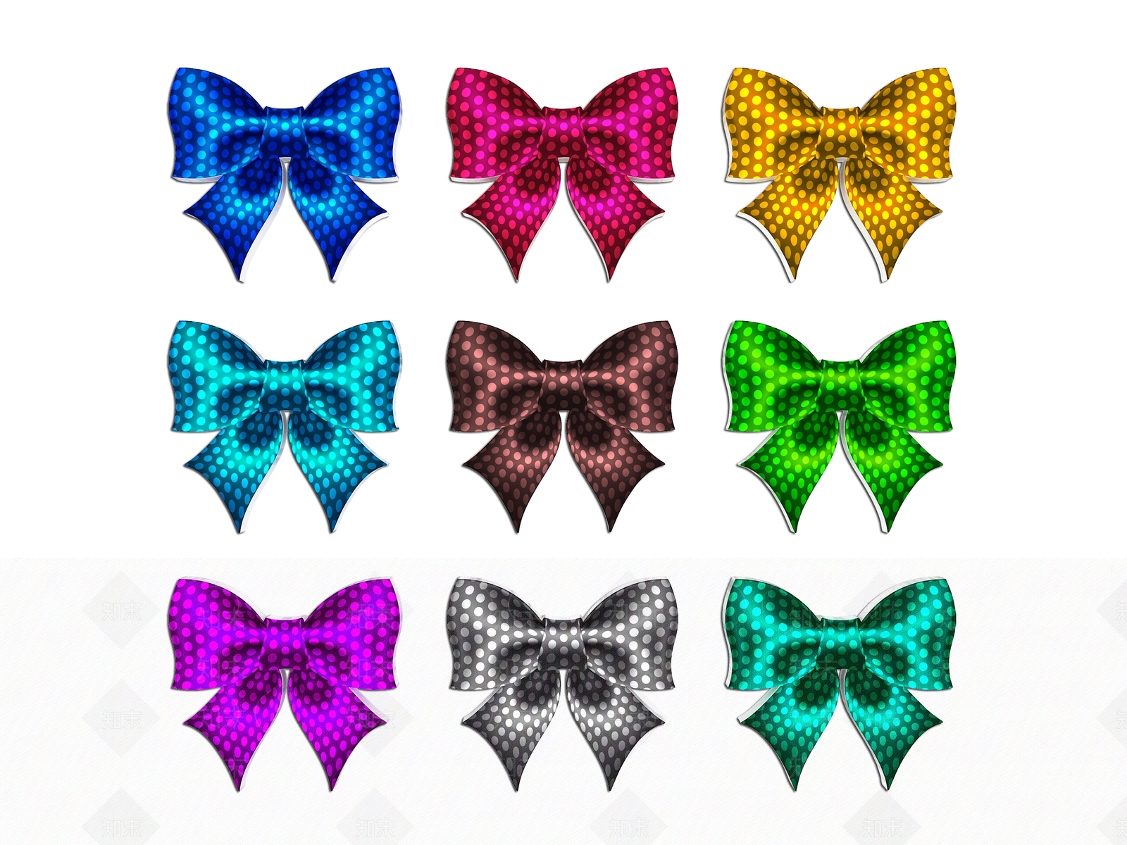 现代蝴蝶结SU模型下载【ID:1158024560】