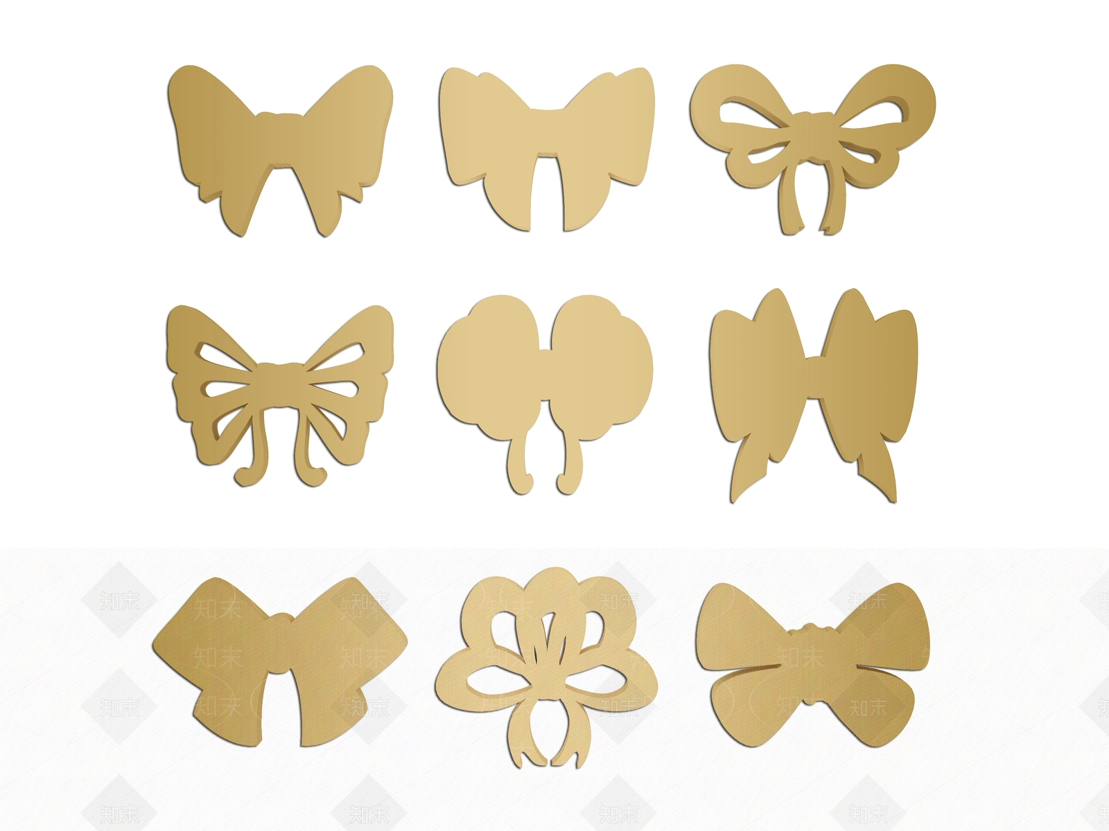 现代蝴蝶结SU模型下载【ID:1158024755】