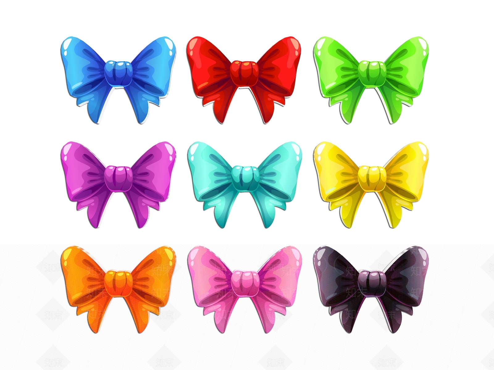 现代蝴蝶结SU模型下载【ID:1158024905】