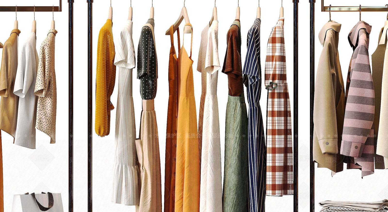 现代模特3D模型下载【ID:1158026810】