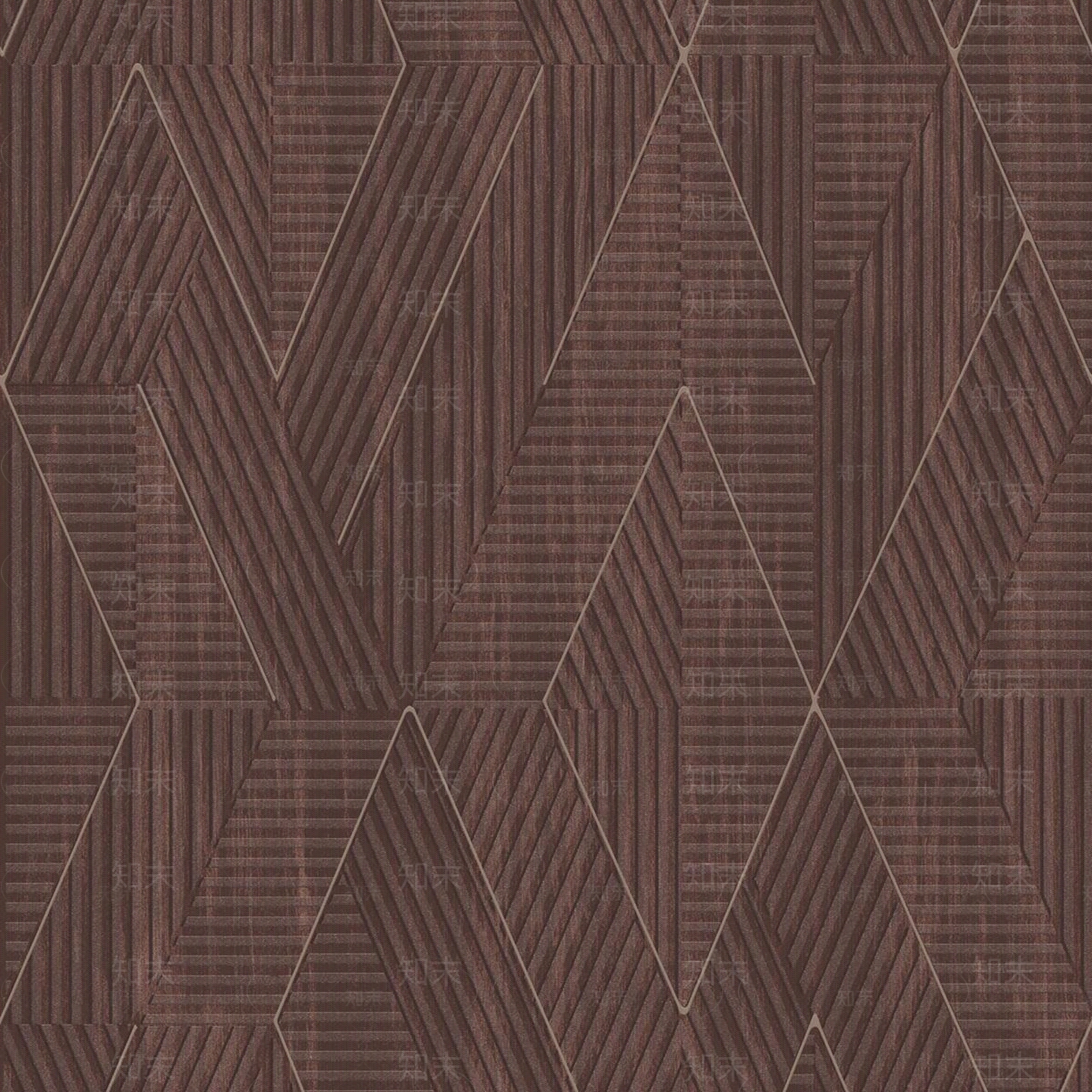 胡桃木色木刻板艺术墙板贴图下载【ID:1158033672】