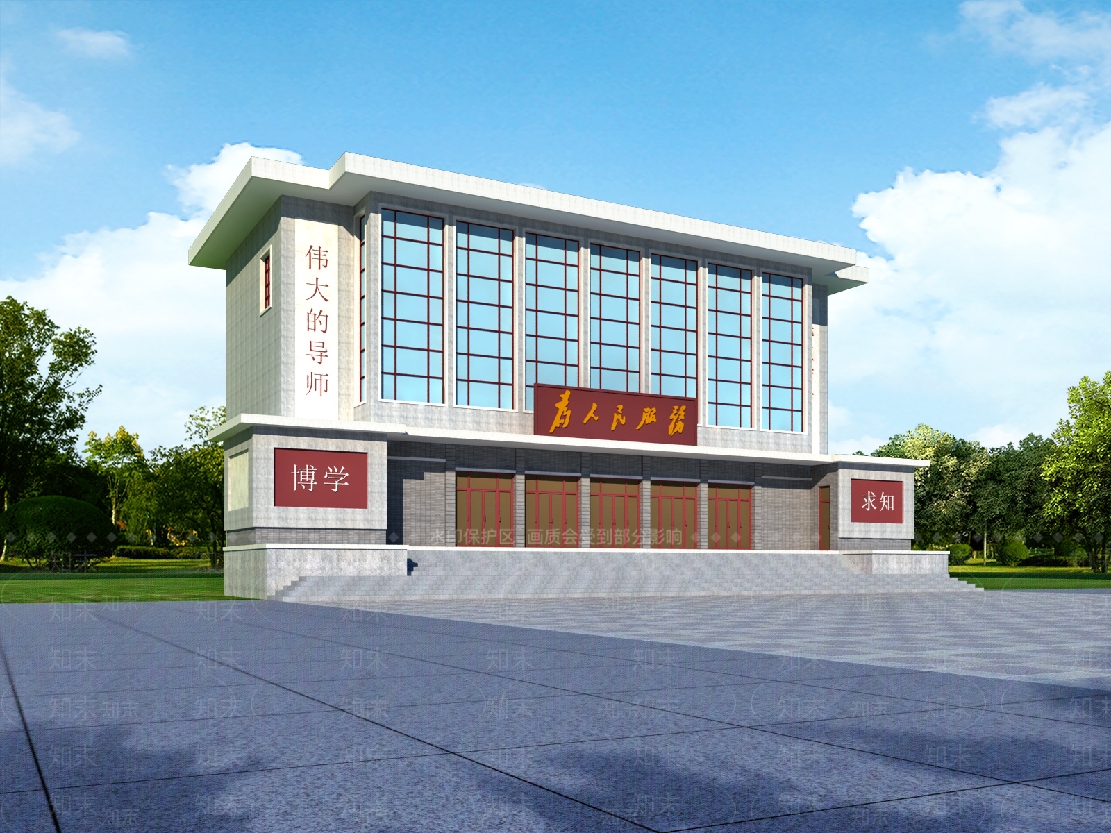 现代工业遗址3D模型下载【ID:1158036123】