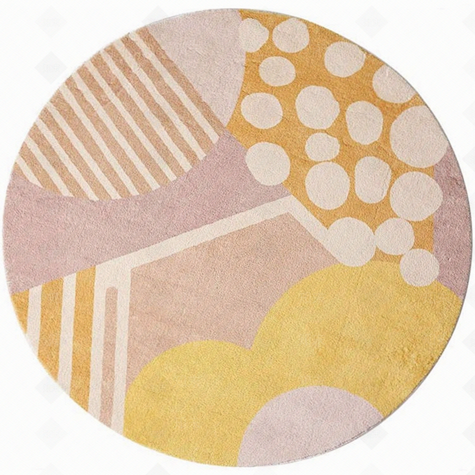 儿童圆形地毯贴图下载【ID:1158040085】