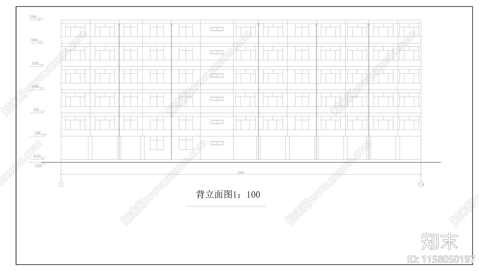 教学楼建筑结构毕业设计图纸施工图下载【ID:1158050197】