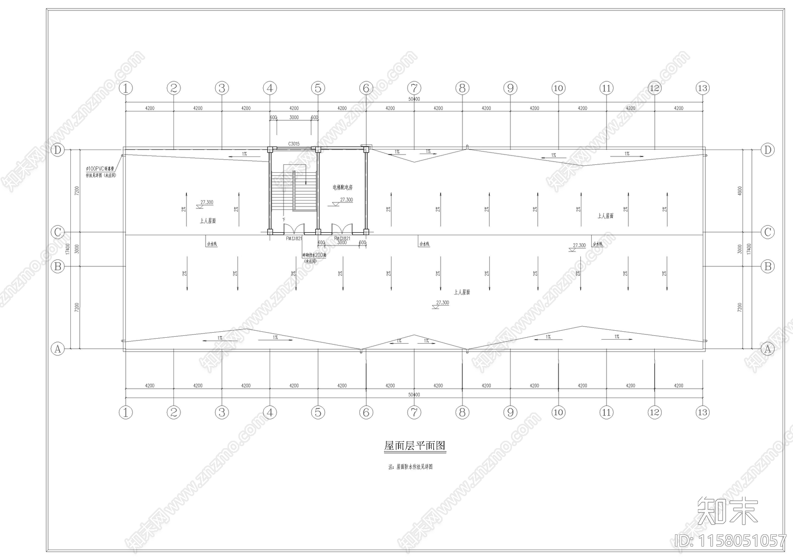 教学楼建筑结构毕业设计图纸施工图下载【ID:1158051057】