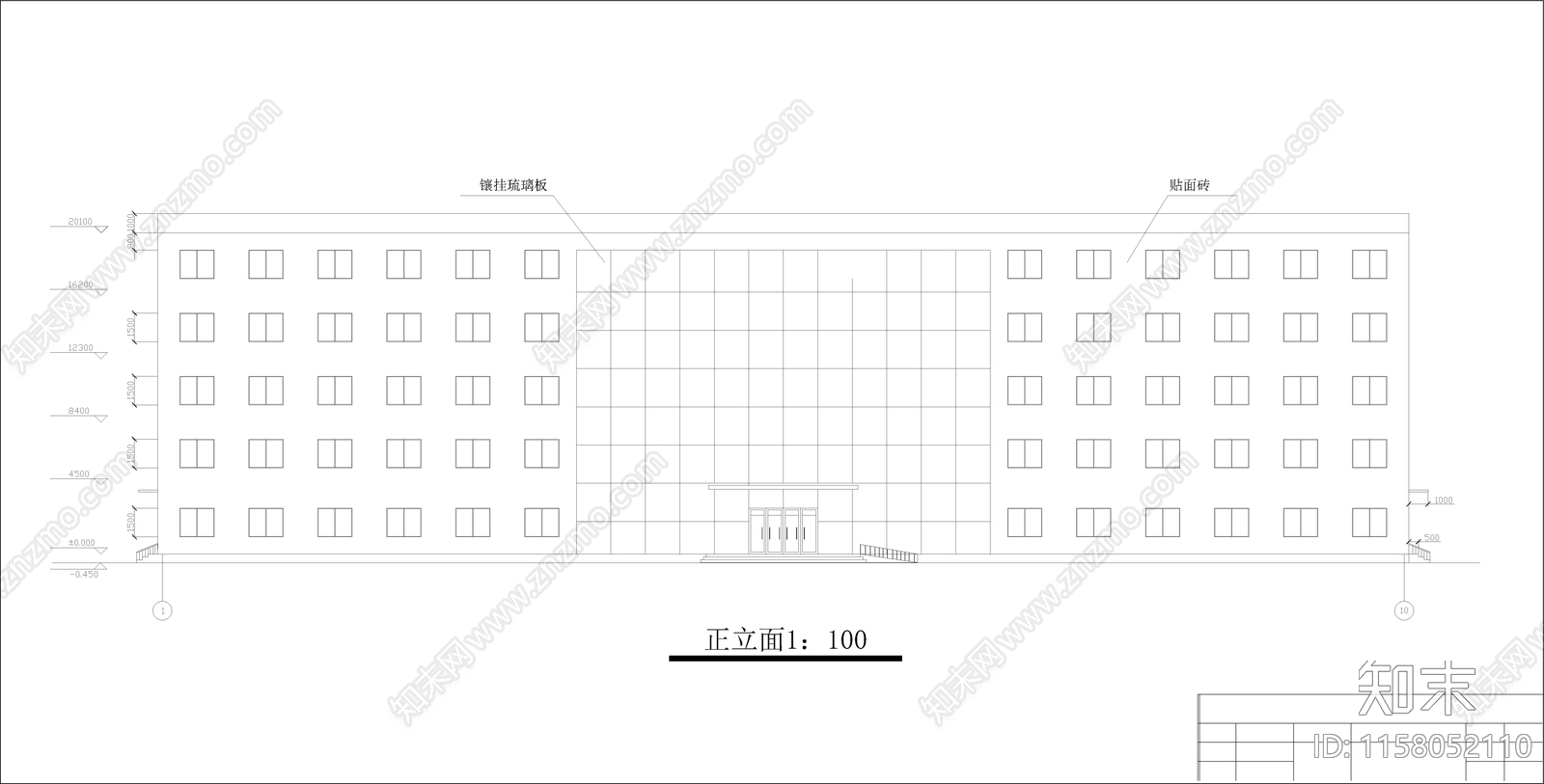 教学楼建筑结构毕业设计图纸施工图下载【ID:1158052110】