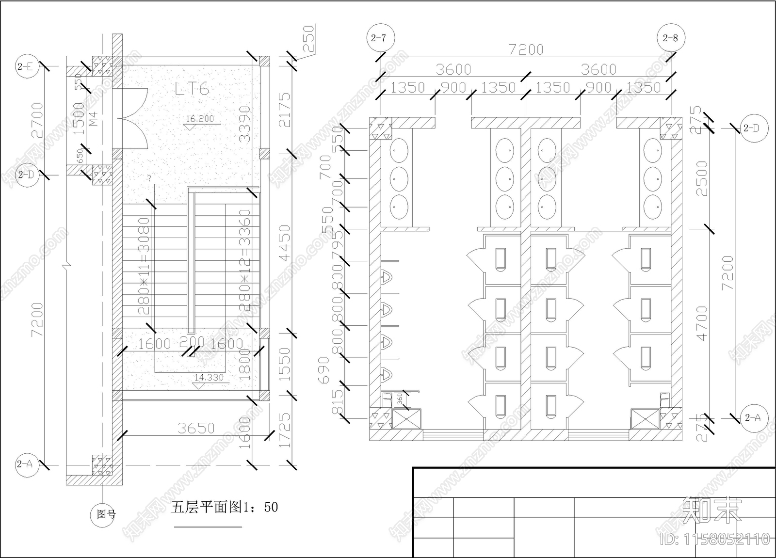 教学楼建筑结构毕业设计图纸施工图下载【ID:1158052110】