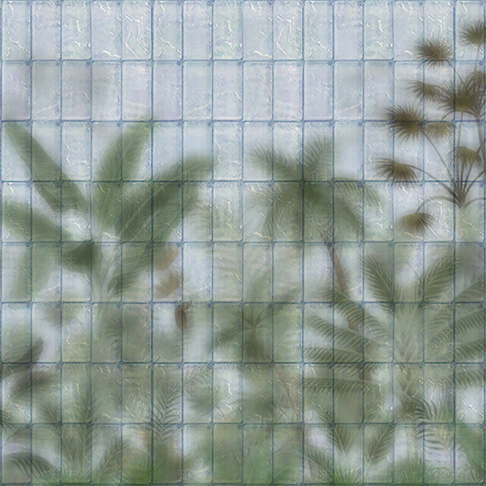 炫彩渐变磨砂玻璃砖贴图下载【ID:1158056061】