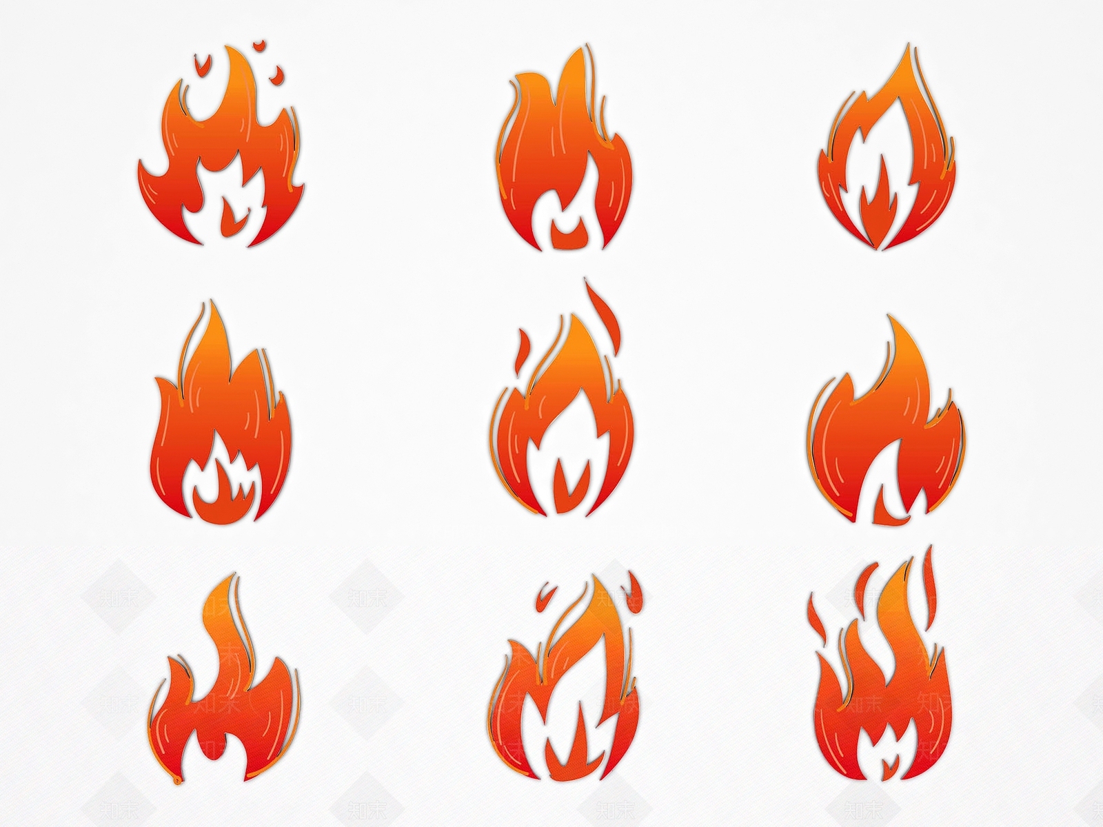 现代火焰3D模型下载【ID:1158056442】