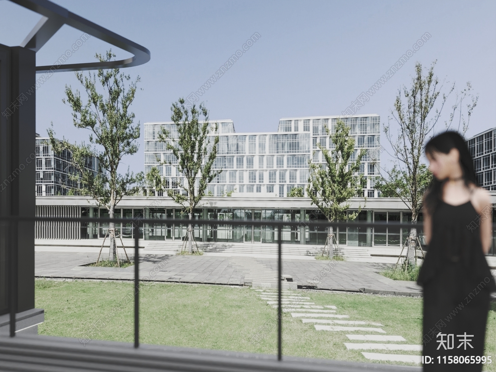 小区景观贴图下载【ID:1158065995】