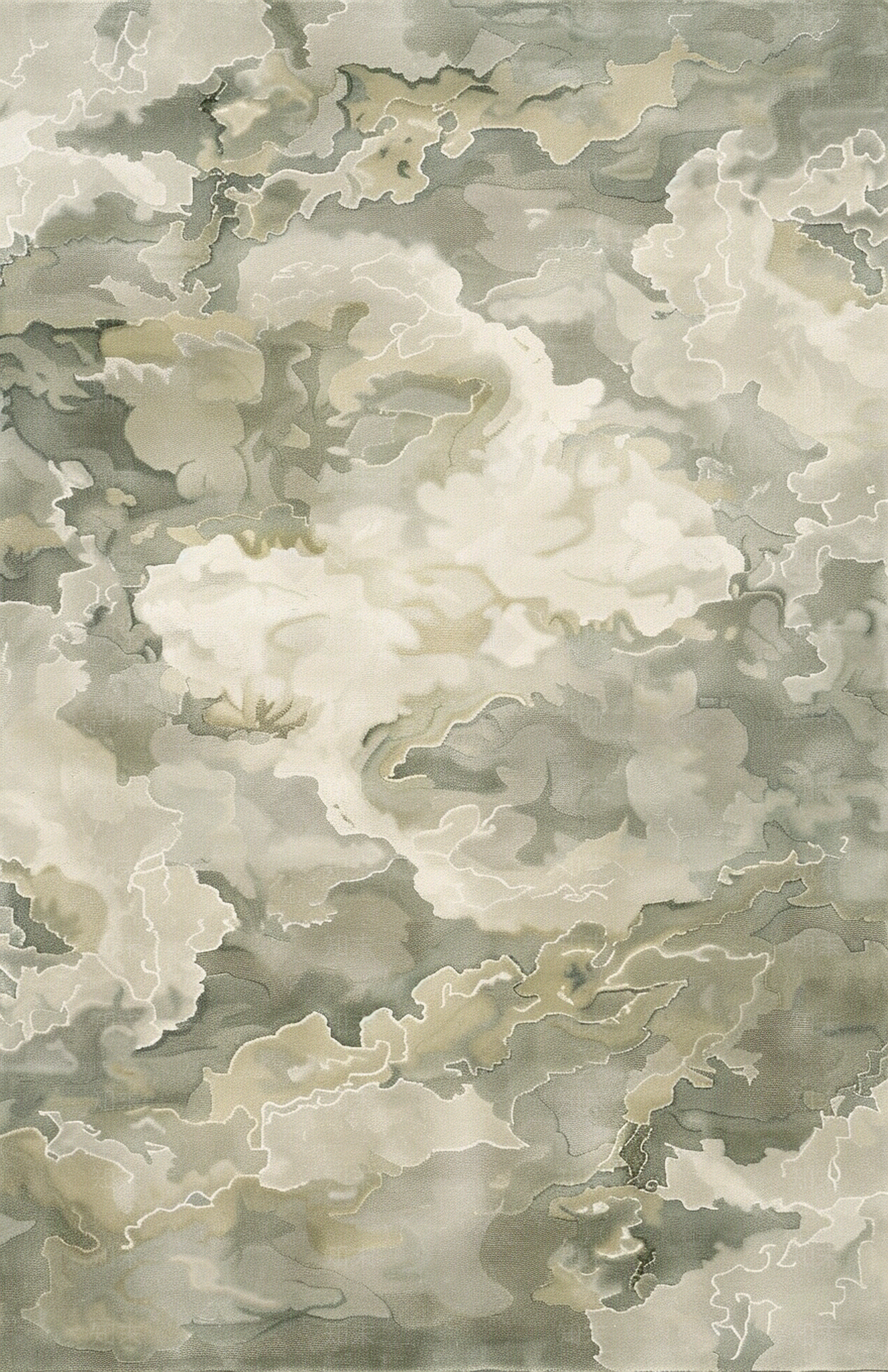 现代高级中式水墨酒店地毯贴图下载【ID:1158067798】