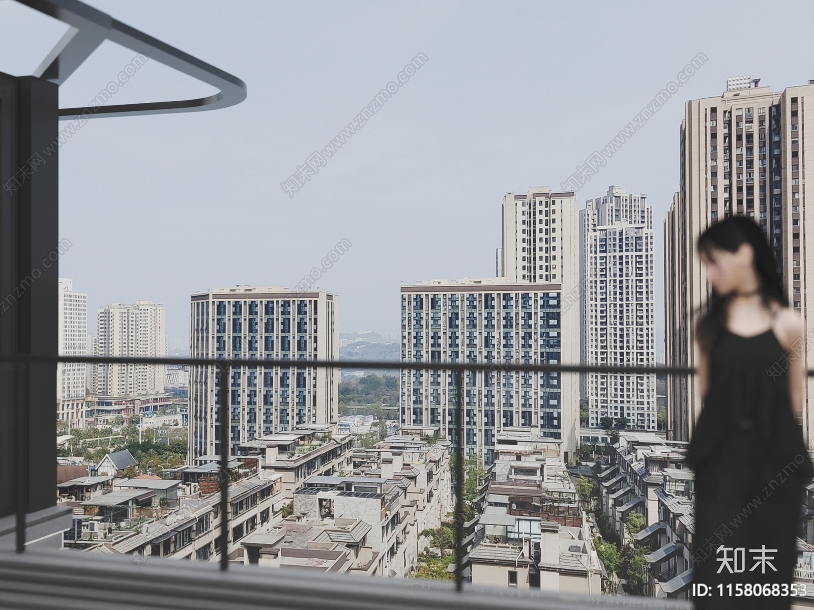 小区景观贴图下载【ID:1158068353】