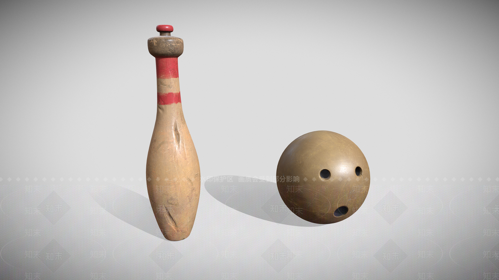 现代保龄球3D模型下载【ID:1158083290】