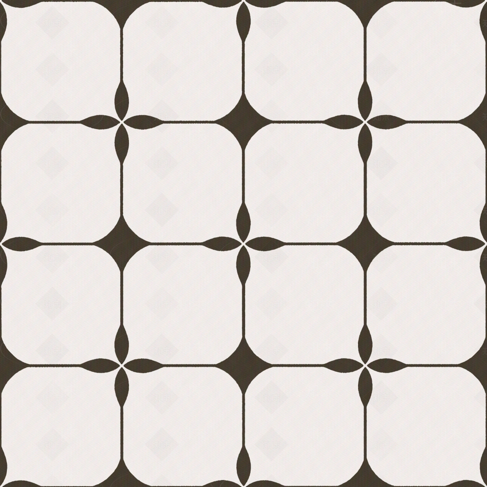 无缝中古小法花砖瓷砖贴图下载【ID:1158083834】