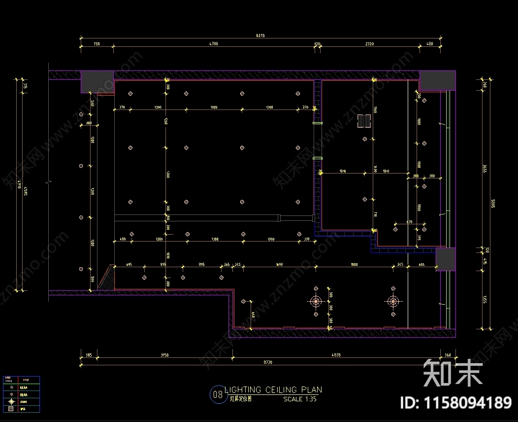 炒菜馆餐饮空间CAcad施工图下载【ID:1158094189】