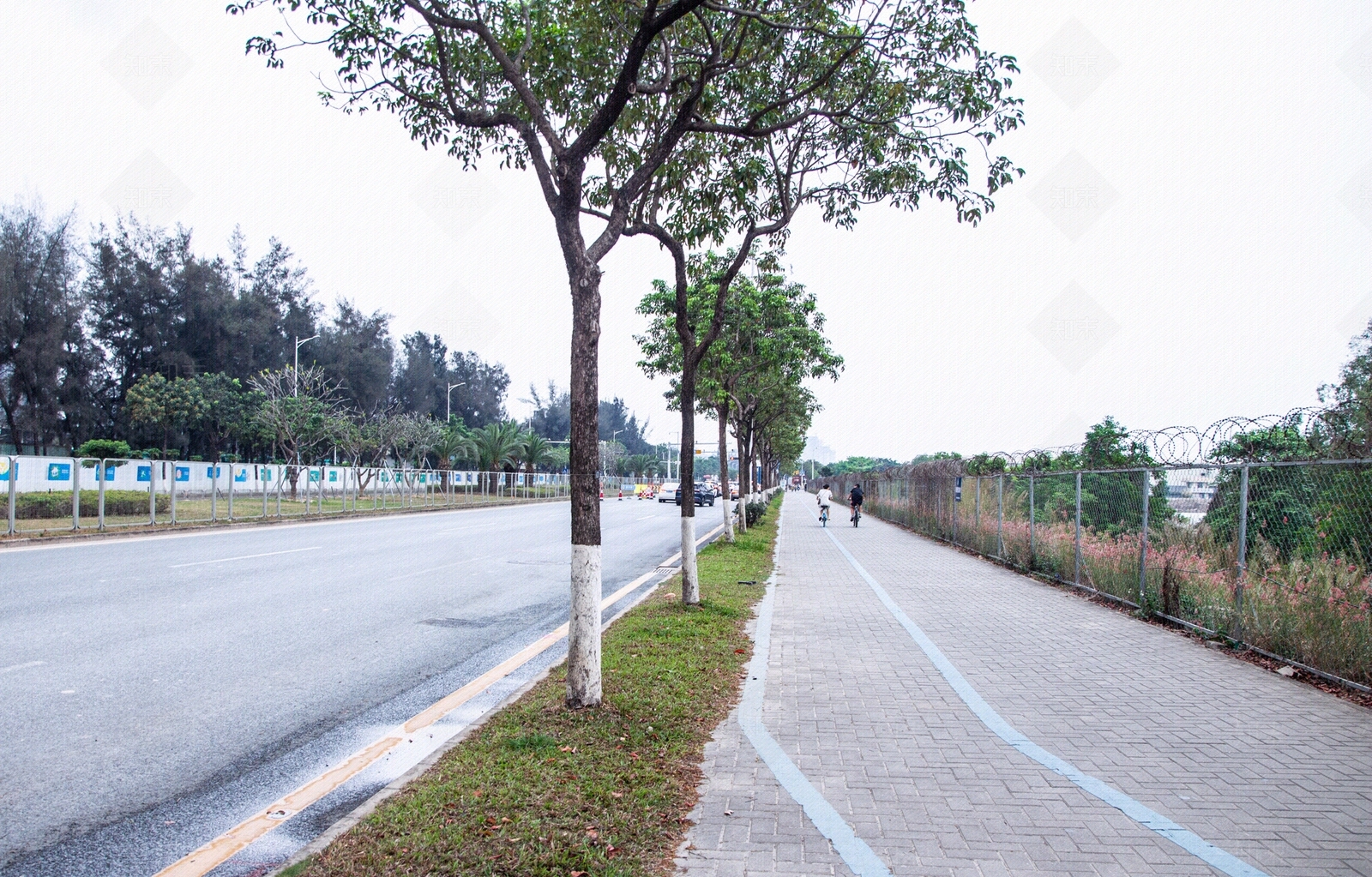 白天城市街道外景贴图下载【ID:1158098849】