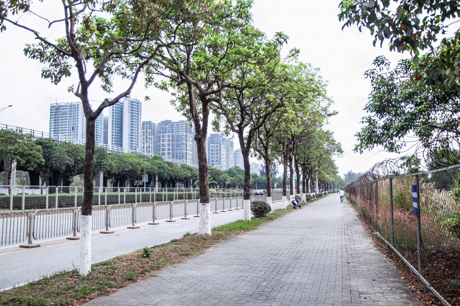 白天城市街道外景贴图下载【ID:1158098994】