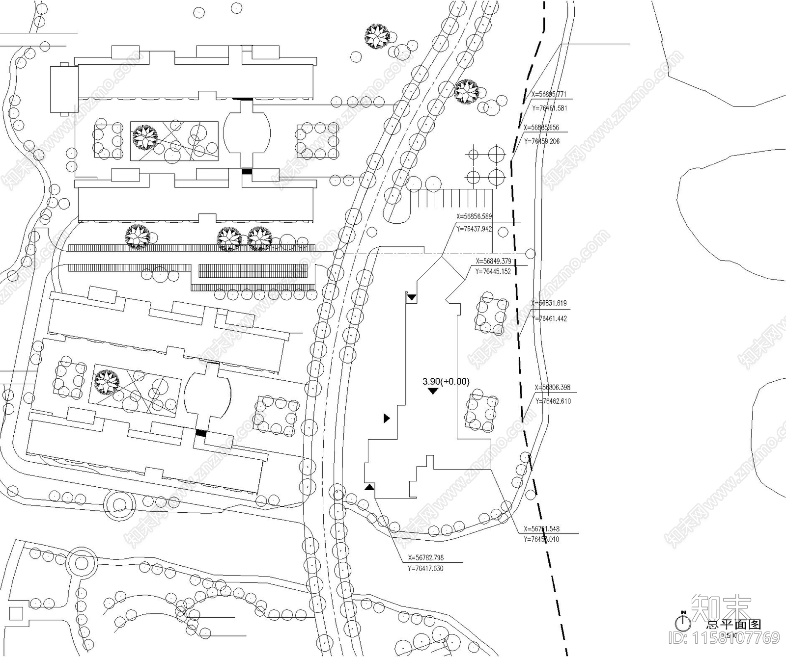 教学楼建筑毕业设计图纸施工图下载【ID:1158107769】