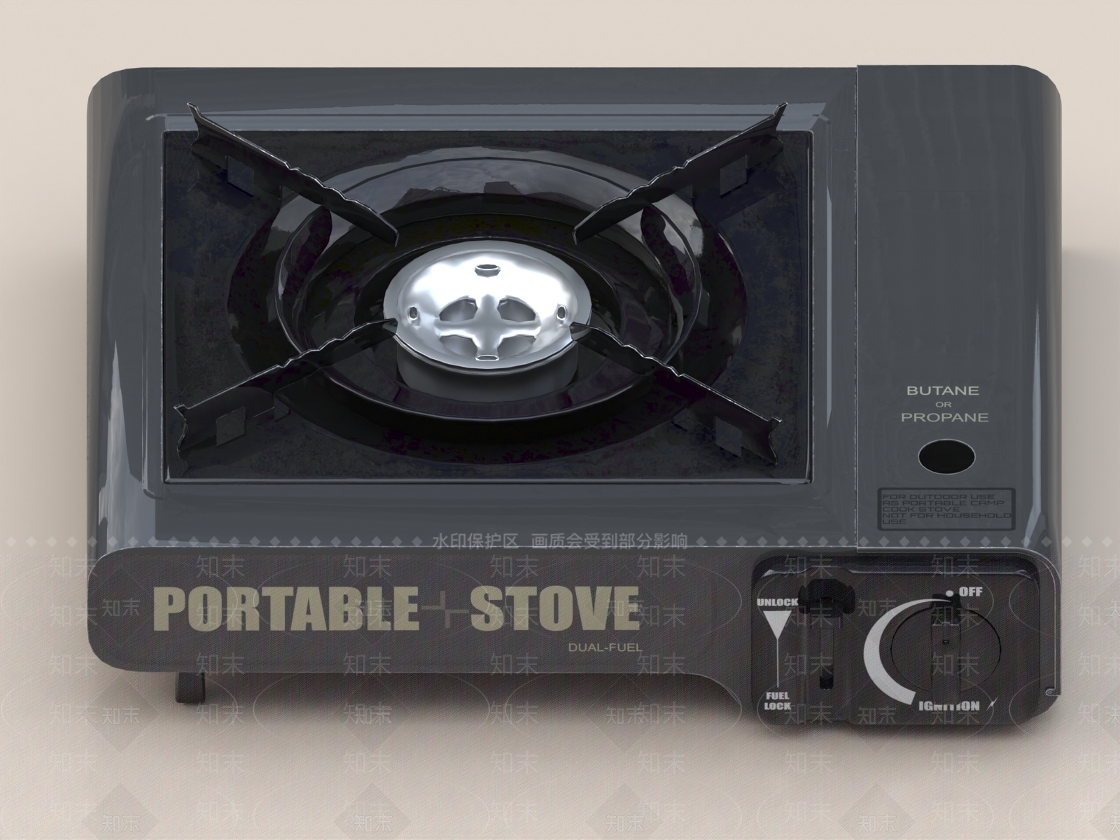 电磁炉3D模型下载【ID:1158112949】