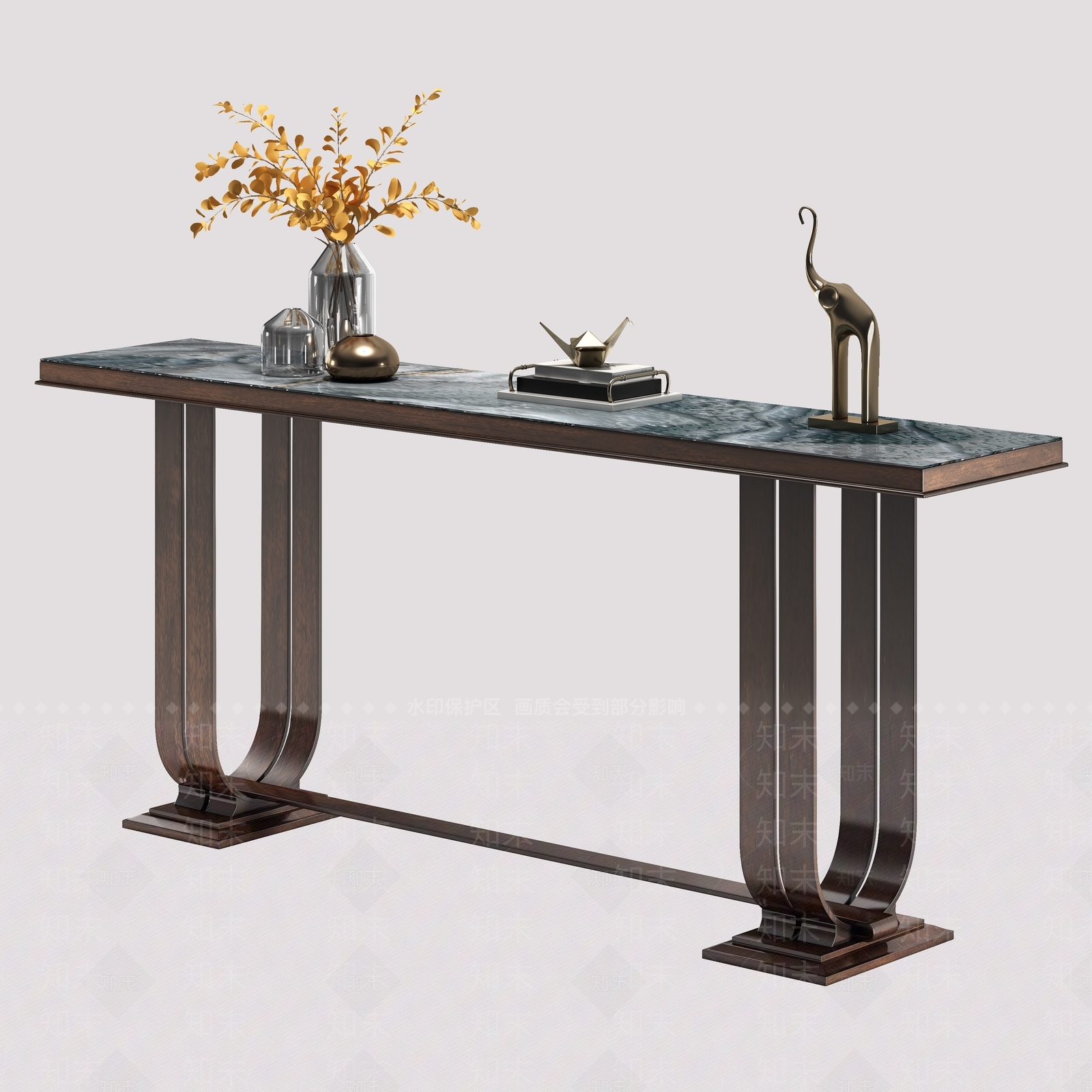 现代门厅玄关柜3D模型下载【ID:1158132704】