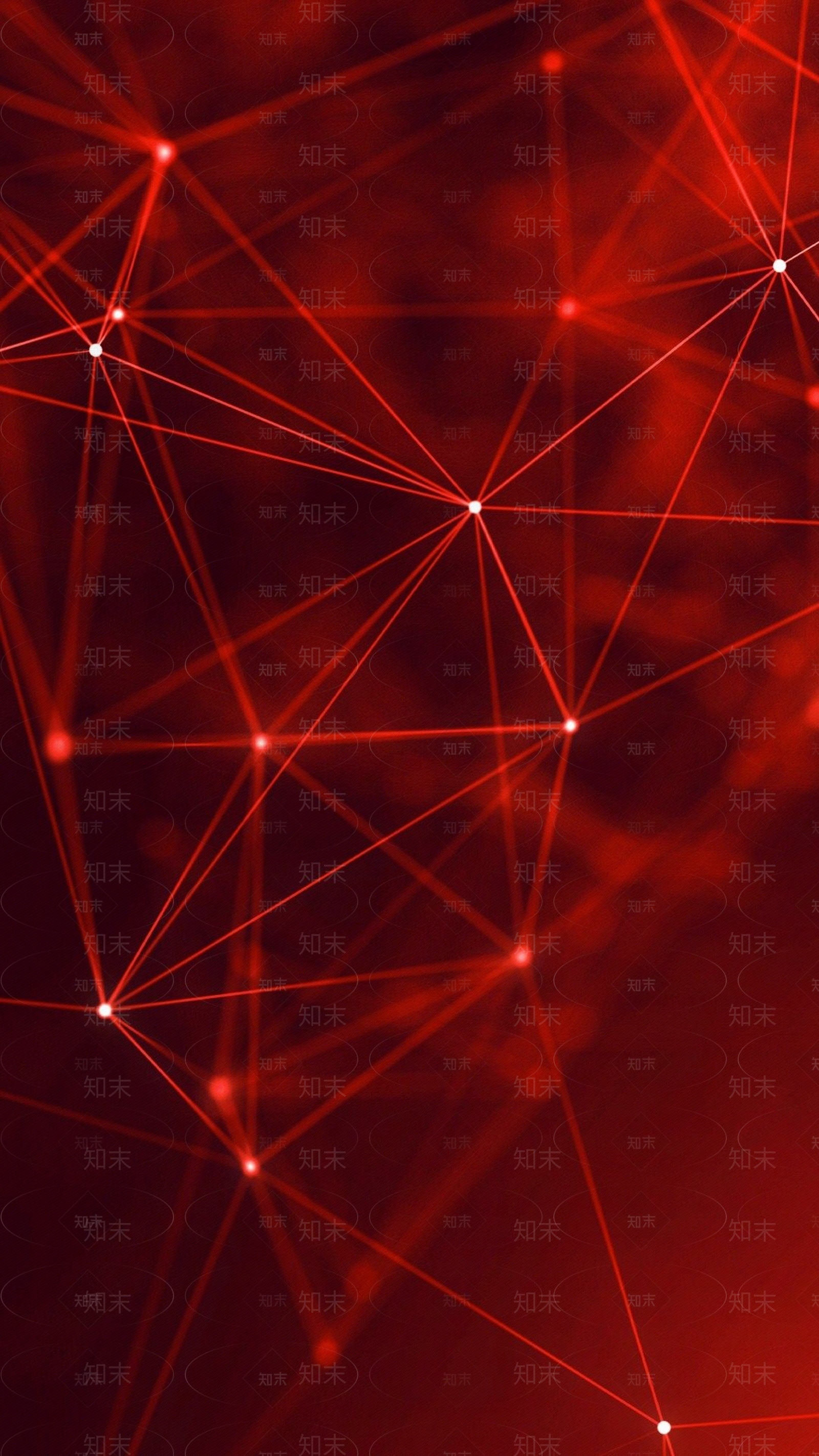 高科技红色炫酷地球数字展厅屏幕贴图下载【ID:1158133376】