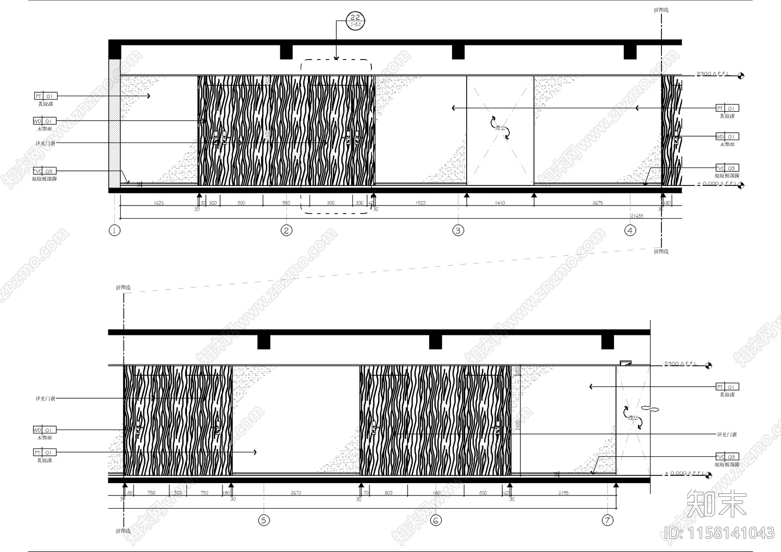 医院独立客cad施工图下载【ID:1158141043】