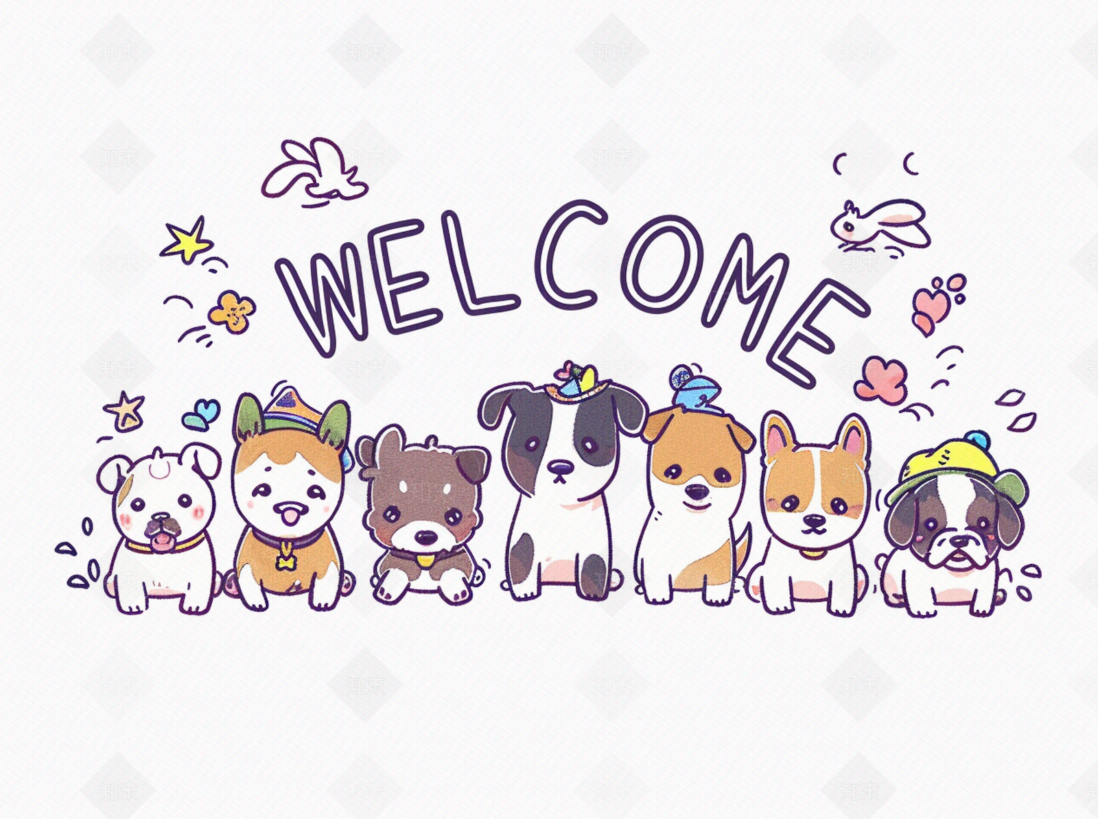 儿童房墙纸壁纸贴图下载【ID:1158144393】