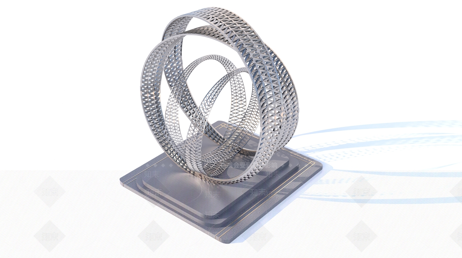 水景喷泉3D模型下载【ID:1158153101】