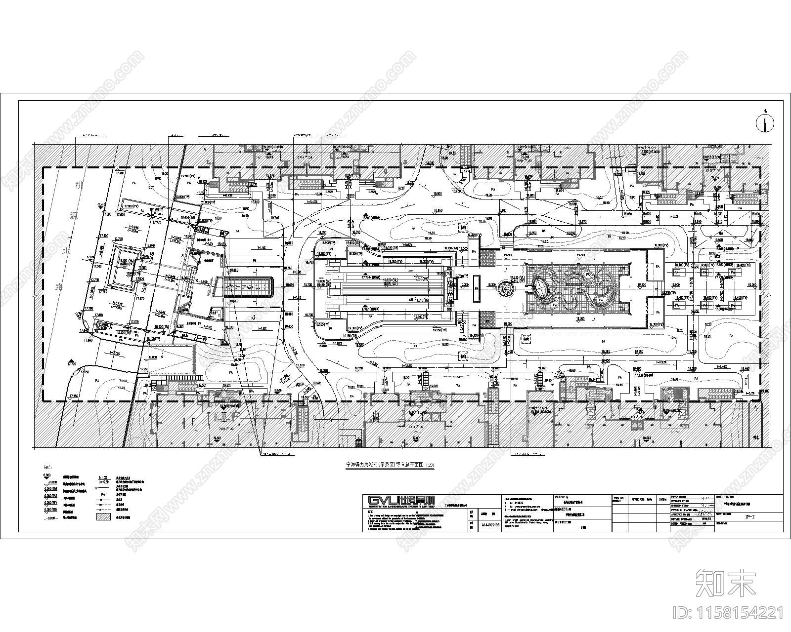 宁海得力海湖府示范区cad施工图下载【ID:1158154221】