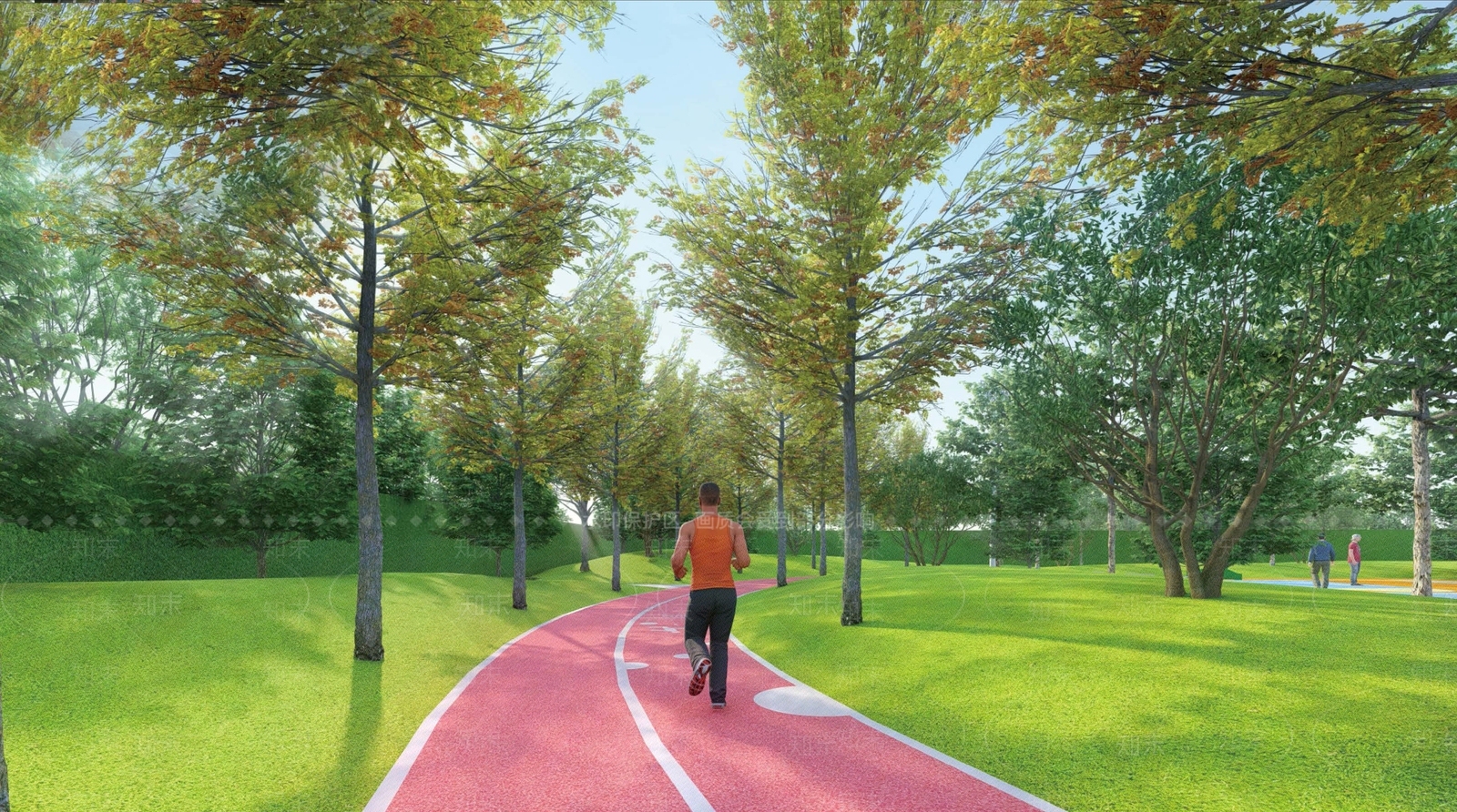 现代景观口袋公园SU模型下载【ID:1158157627】