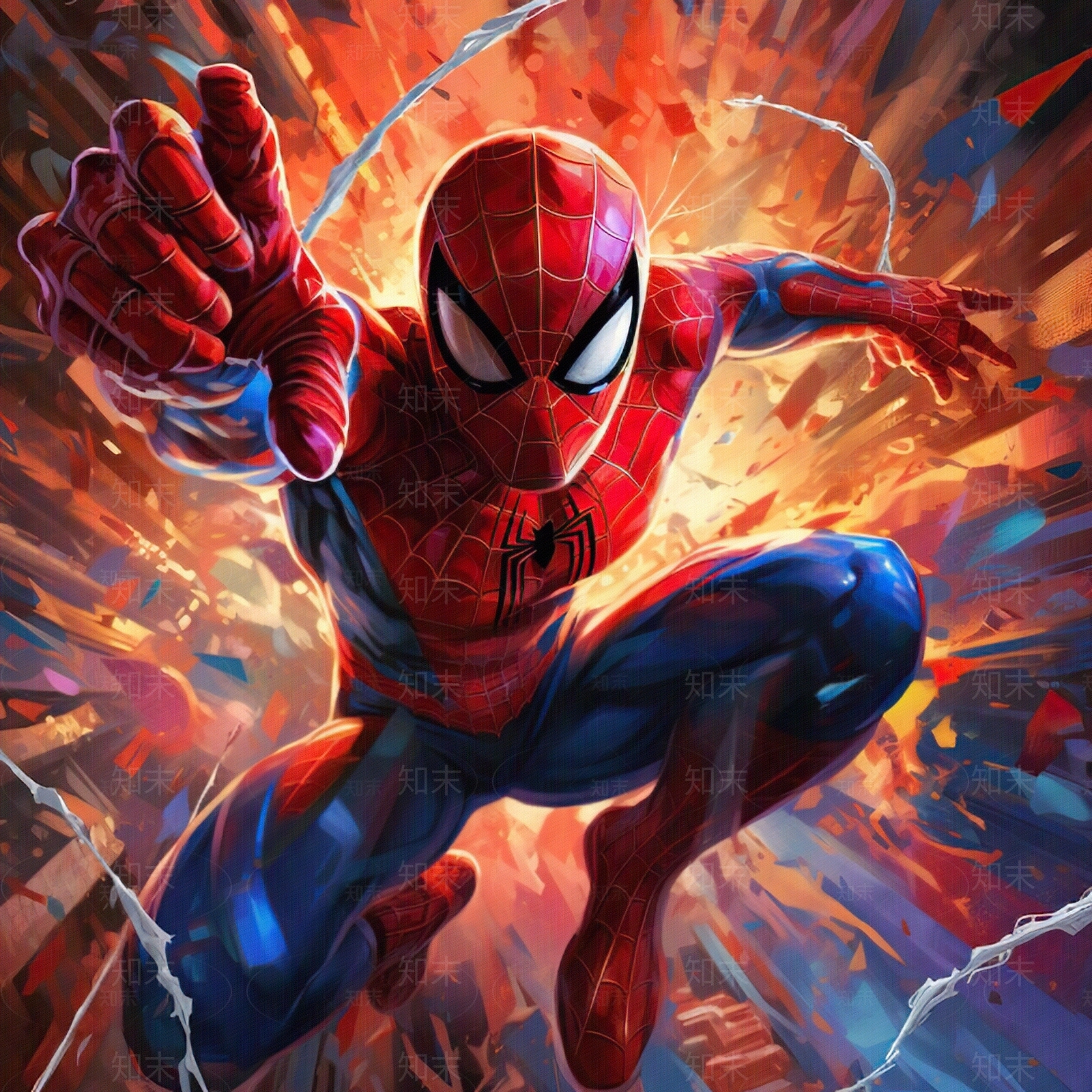 蜘蛛侠动漫主题壁纸贴图下载【ID:1158166676】
