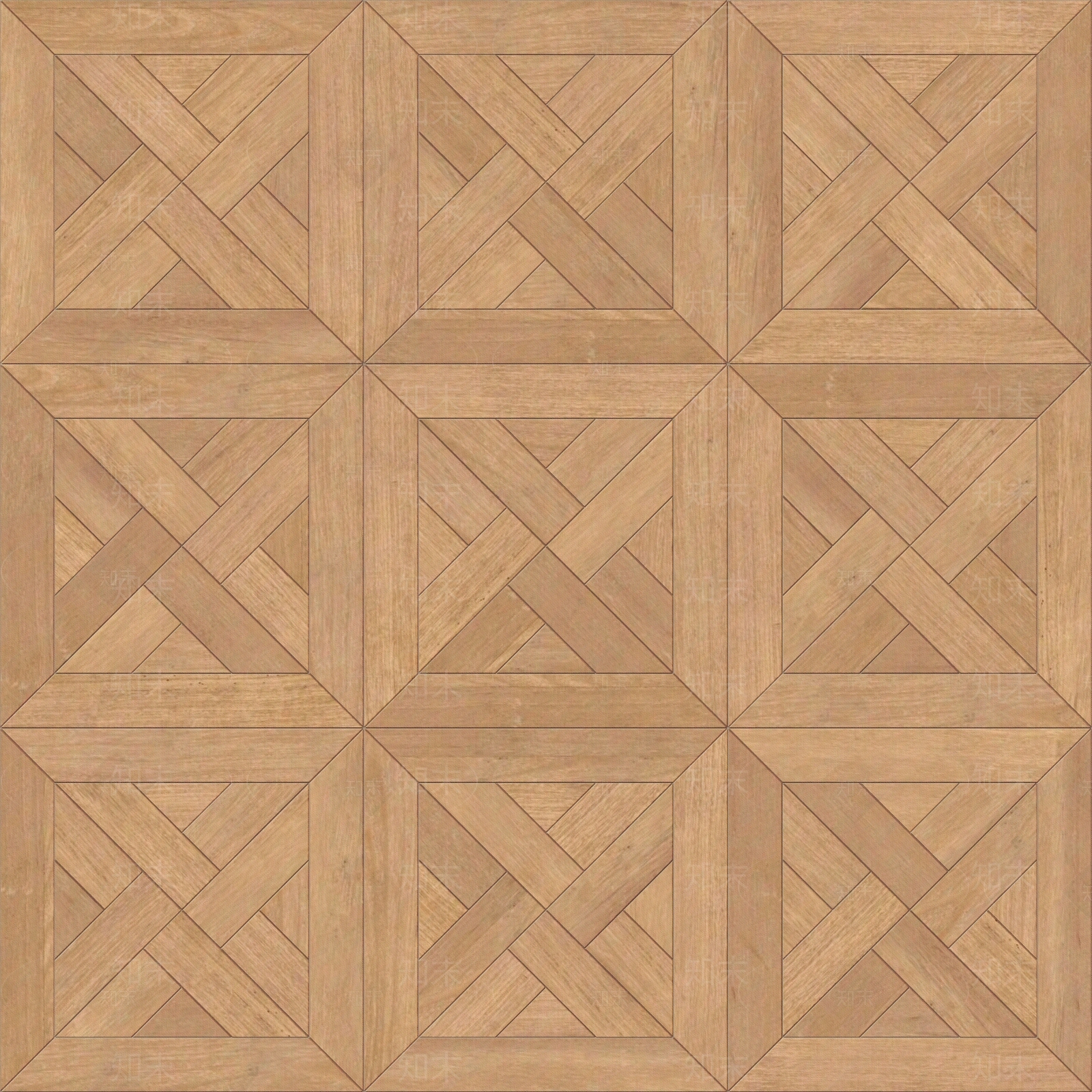 无缝三角形风车拼花原木色实木地板贴图下载【ID:1158188793】