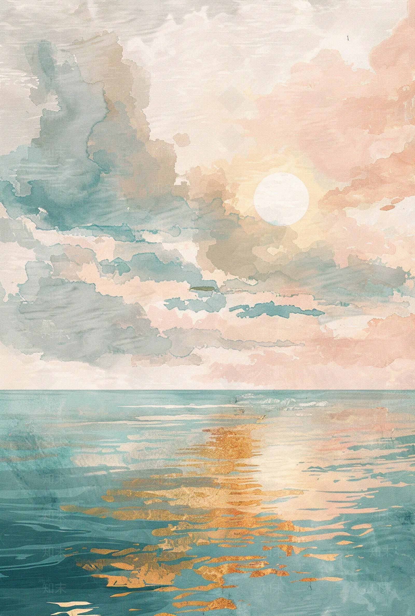 油画风景画贴图下载【ID:1158190743】