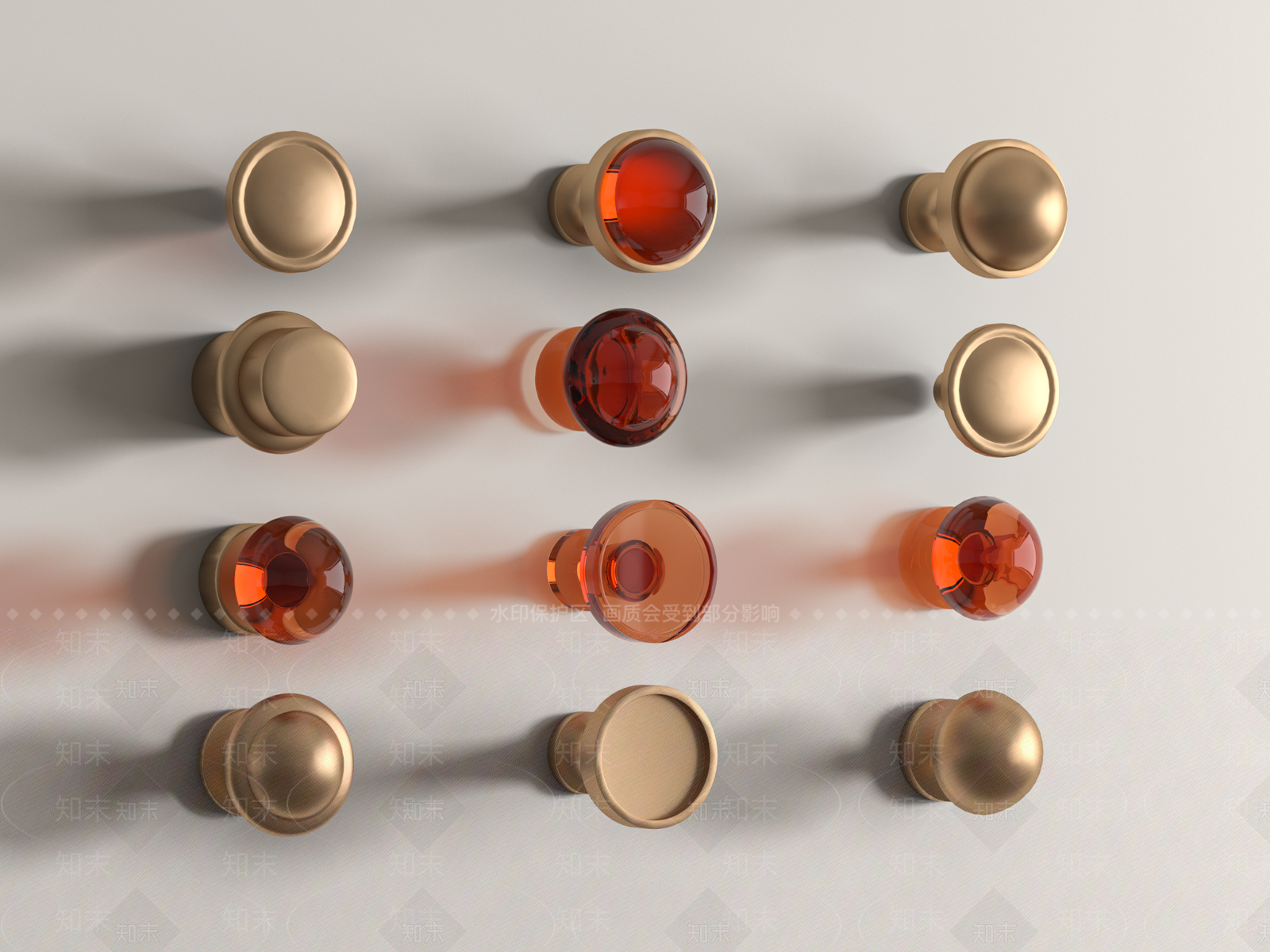 现代柜门拉手3D模型下载【ID:1158209119】