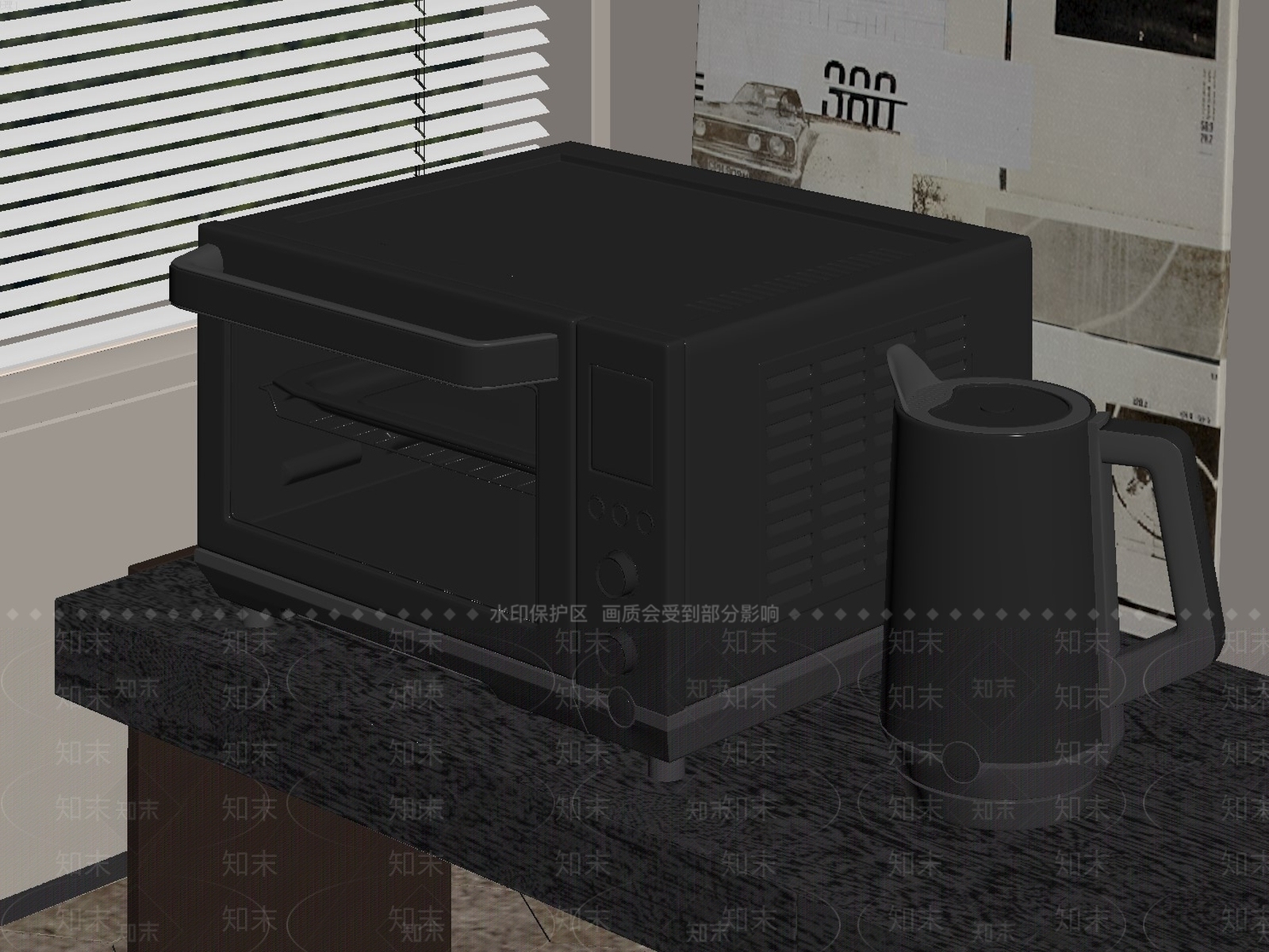 微波炉SU模型下载【ID:1158211099】
