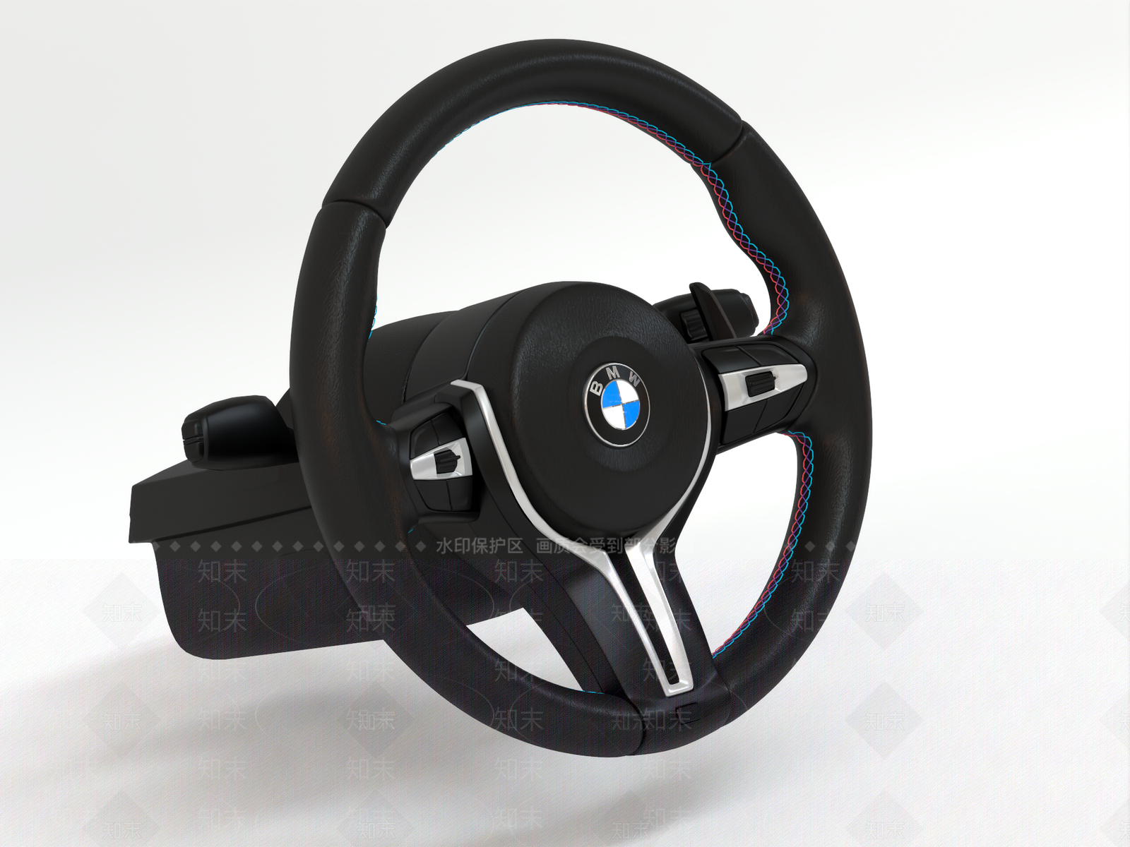 宝马汽车方向盘3D模型下载【ID:1158233505】