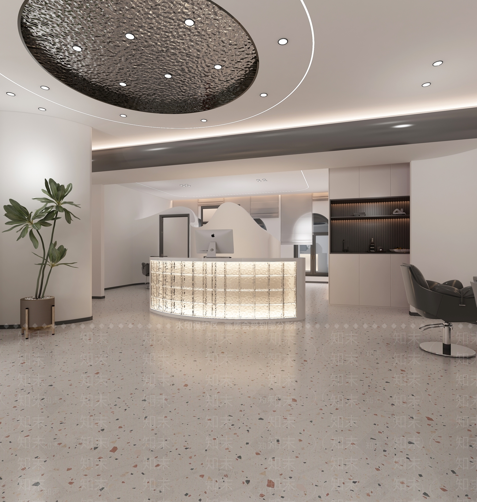 现代理发店3D模型下载【ID:1158237631】