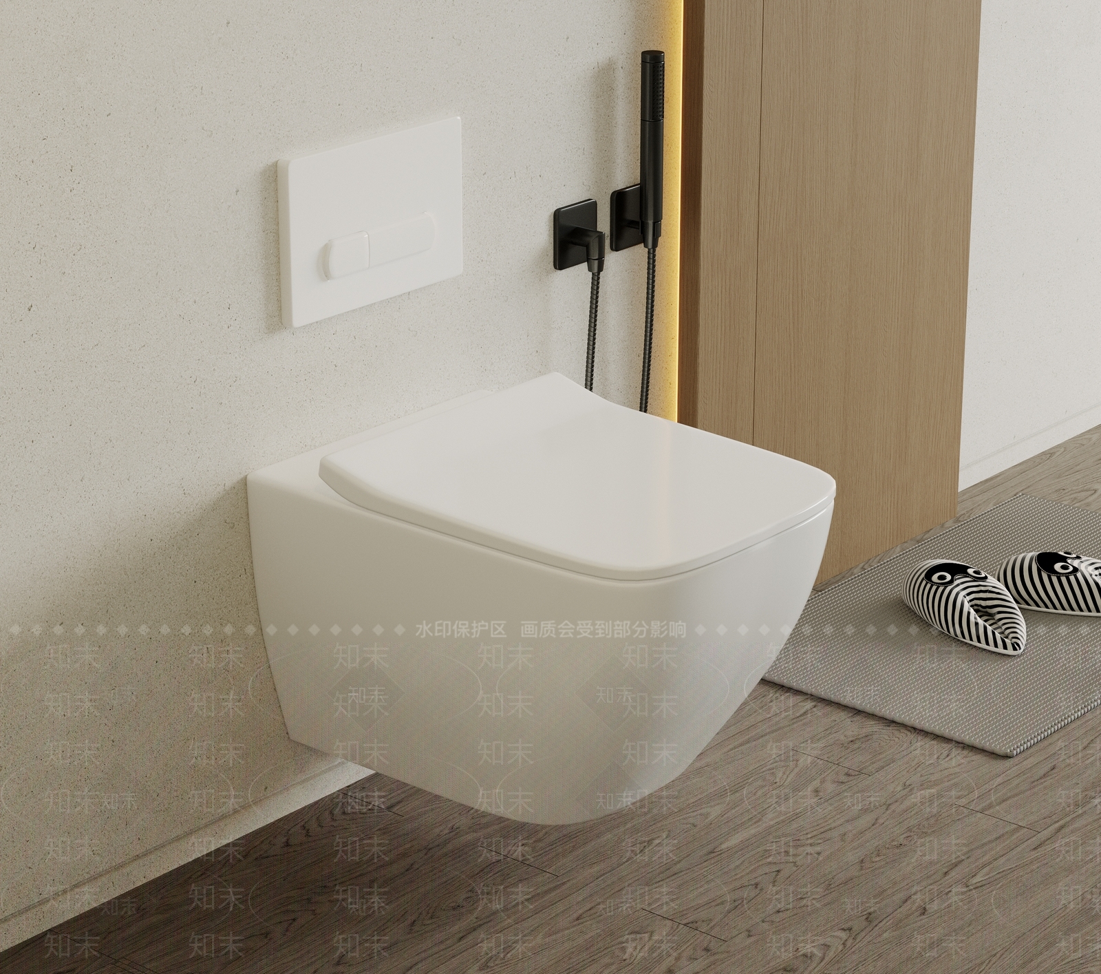 马桶SU模型下载【ID:1158242234】