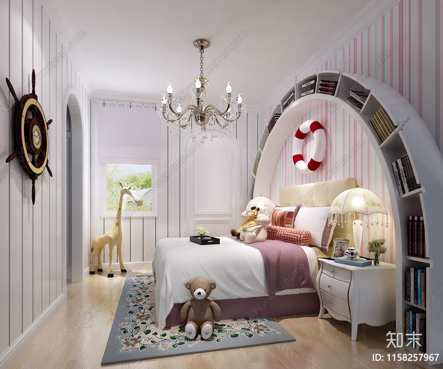 地中海风格别墅豪施工图下载【ID:1158257967】