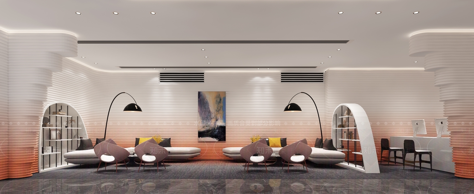 现代售楼部3D模型下载【ID:1158278456】