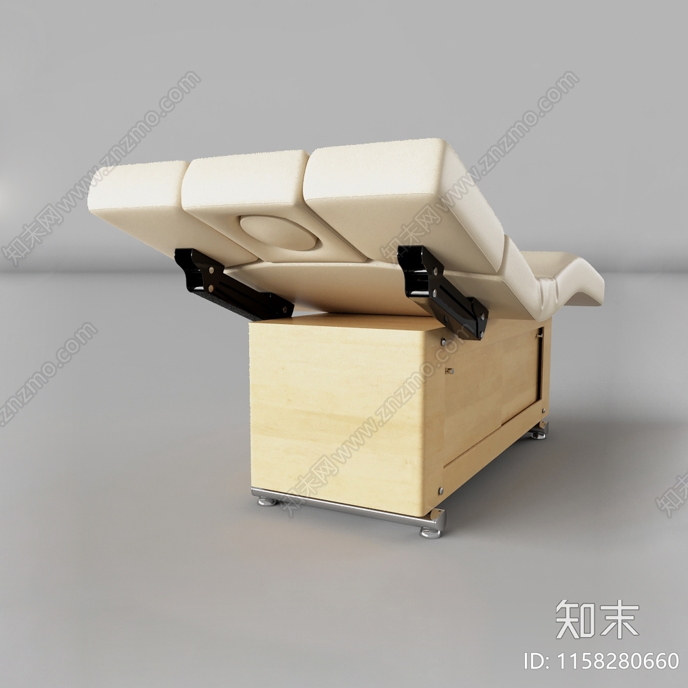 现代spa床3D模型下载【ID:1158280660】