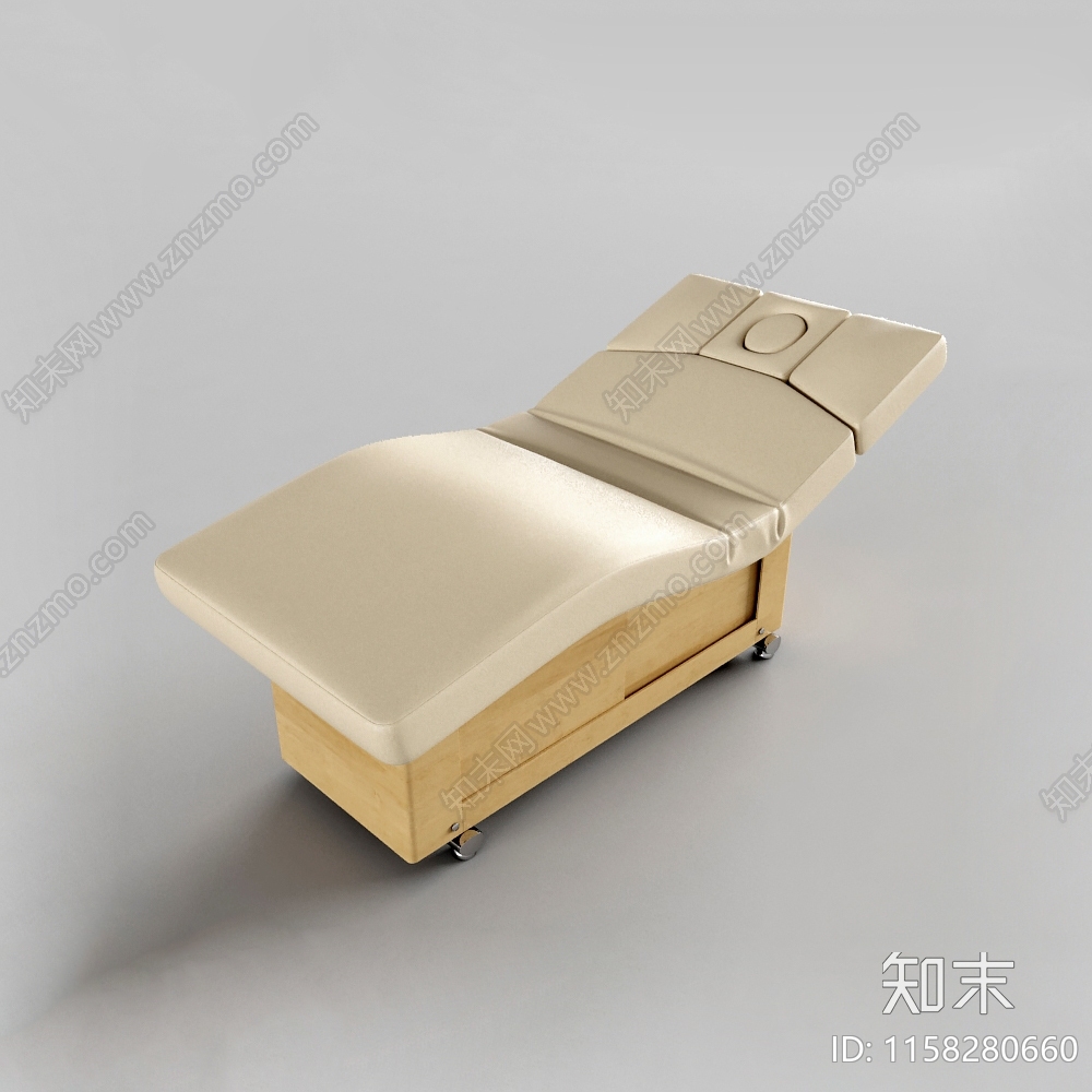 现代spa床3D模型下载【ID:1158280660】