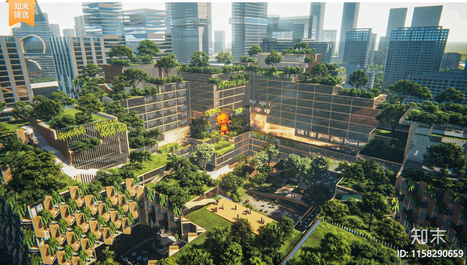 现代gad阿里巴巴西溪余杭钉钉总部大厦办公楼方案文本下载【ID:1158290659】