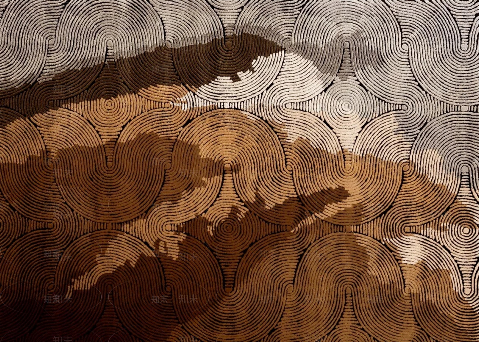 抽象艺术拼色毛绒地毯贴图下载【ID:1158293680】