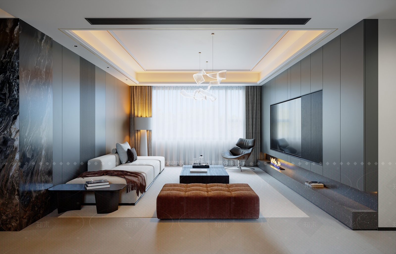 现代其他通用空间3D模型下载【ID:1214571051】